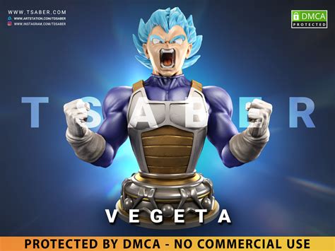 Looking for the best wallpapers? Vegeta Bust - Anime Dragon Ball Z 3D printable model