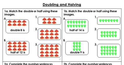 031 Doubling And Halving Classroom Secrets