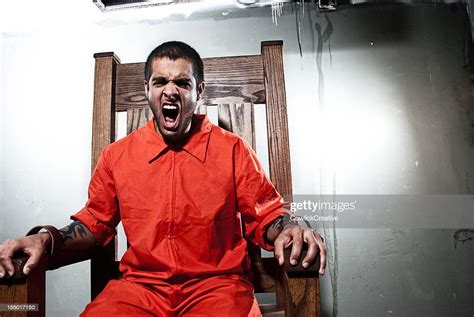 Death Row Inmate In Electric Chair Stock Photo Getty Images
