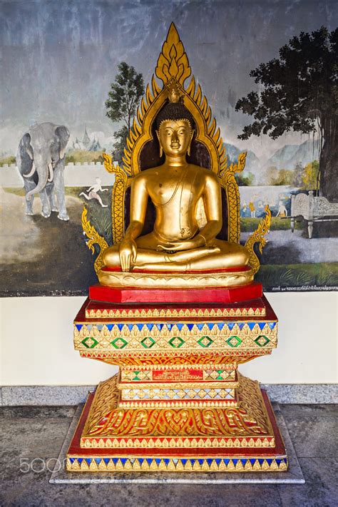 Buddha Statue At Wat Doi Suthep It Is A Theravada Buddhist Temple Near