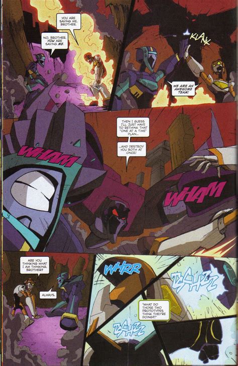 Read Online Transformers Animated The Arrival Comic Issue 6