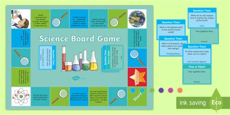Science Week Board Game Sese Game Twinkl Roi Resources