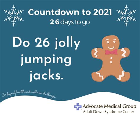 Countdown To 2021 26 Days To Go Adult Down Syndrome Center