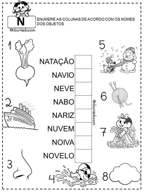 Atividades De Alfabetização 1º Ano Dani Educar