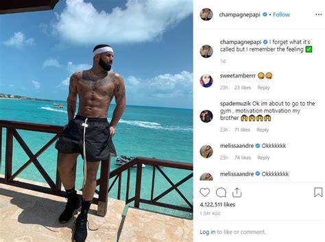Drake S Shirtless Photo Sends Fans In A Frenzy Accused Of Getting Ab