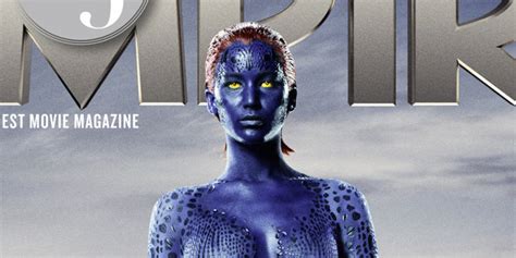 Jennifer Lawrence Appears As Nearly Naked Mystique On Empire Magazine