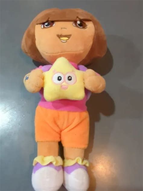 Dora The Explorer Plush With Yellow Star And Backpack 599 Picclick