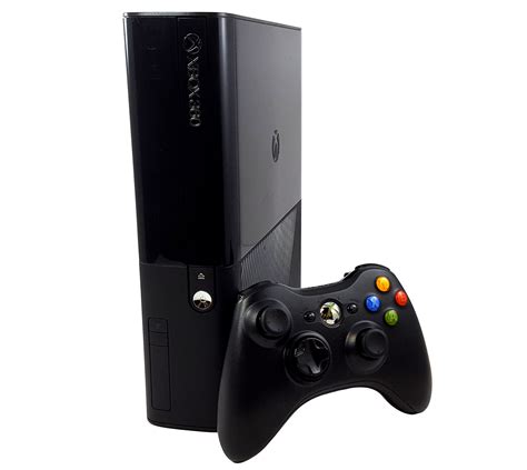 Refurbished Microsoft Xbox 360 E 500gb Black Video Game Console With