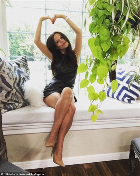 Home And Aways Tammin Sursok Puts On A Leggy Display In Black Leather
