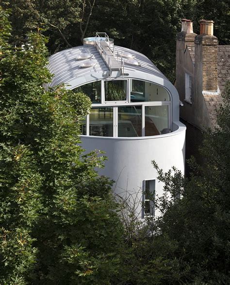 Ship Shape Nautical Modernism Takes To The Trees In A Highgate House