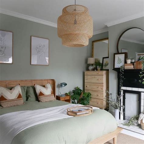 Gorgeous Sage Bedroom Image This1870house Interiorstyling