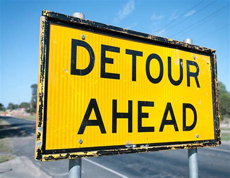 Detour Sign Stock Photos Pictures And Royalty Free Images Istock
