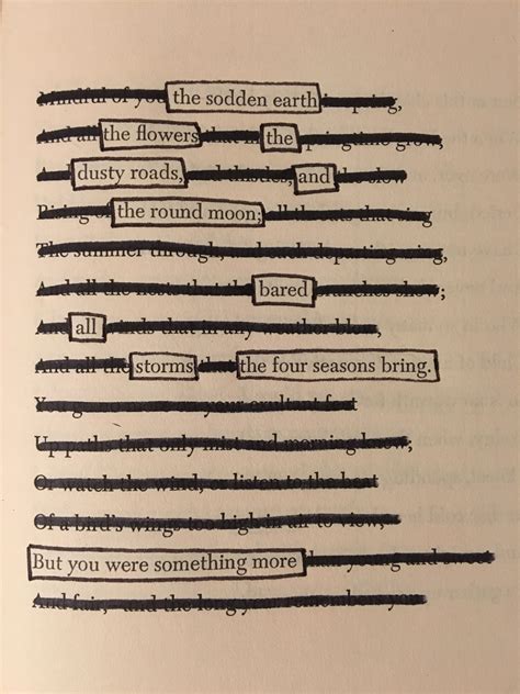 15 Beautiful Blackout Poems That Give A New Meaning To Reading Between