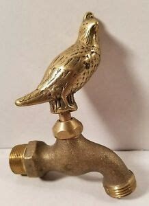 Provide fresh, clean drinking water for your staff and guests by installing commercial drinking water faucets. Vintage *Brass Quail Outdoor Water Faucet Hose Spigot ...