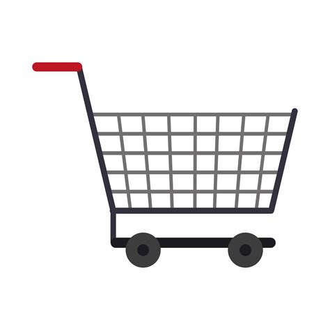 Shopping Cart Symbol Isolated Cartoon Vector Art At Vecteezy