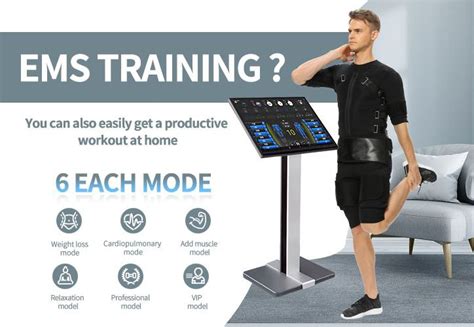 Customized EMS Full Body Training Suit And Machine Suppliers And