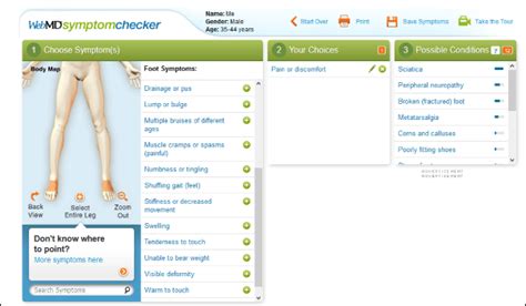 Diagnose Yourself From Home With The Webmd Symptom Checker