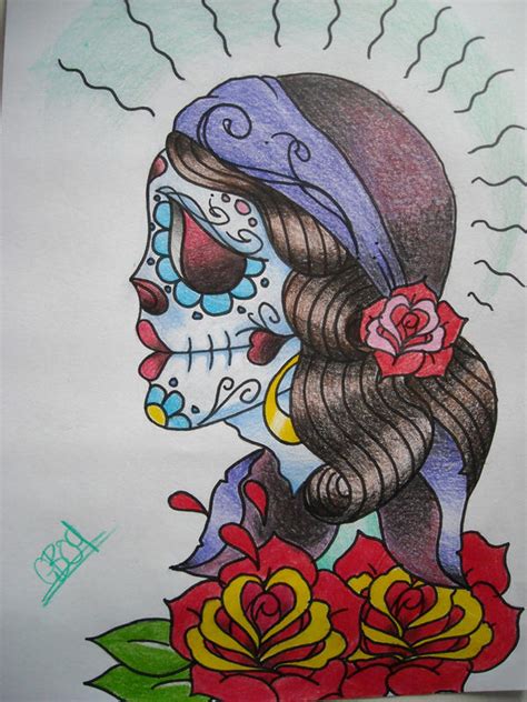 Day Of The Dead Gypsy By Asatorarise On Deviantart