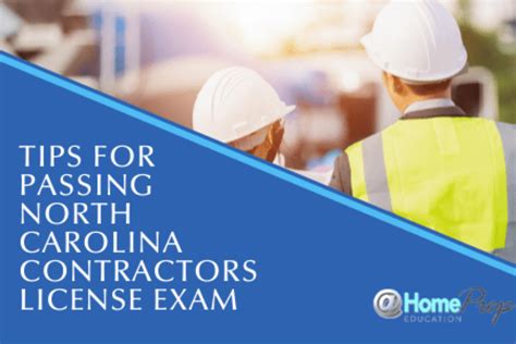 Tips For Passing The Nc Building Contractor Licensing Exam Homeprep