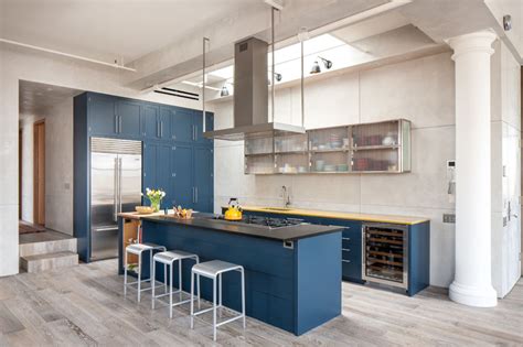 Kitchen Color Inspiration - 12 Shades Of Blue Cabinets | CONTEMPORIST