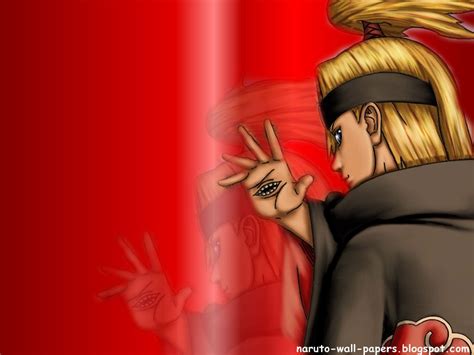 Naruto And Bleach Anime Wallpapers Absolute Anime Deidara Naruto A Missing Nin From