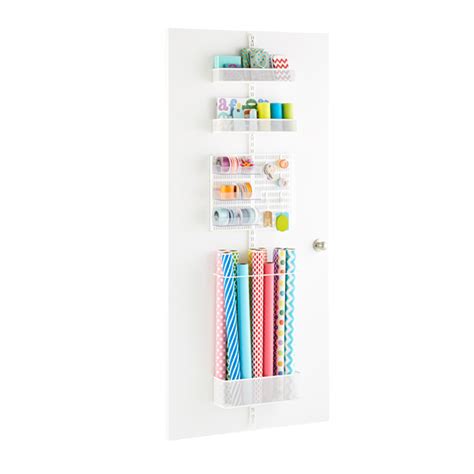 Keep your clothes crease free, in a brand new wardrobe from argos! White elfa utility Mesh Gift Packaging Door & Wall Rack ...