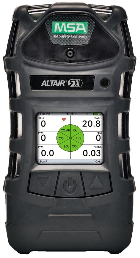 A rugged housing provides unsurpassed durability, including the ability to survive a 6 m drop test onto the real strength of the altair 4x multigas detector comes from new sensor technology. MSA Altair 5X Multigas Detector - 10187274