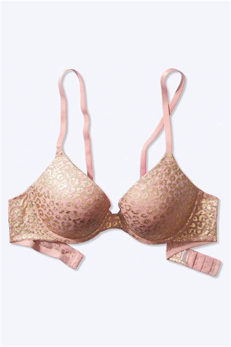 Buy Victoria S Secret Pink Wear Everywhere Lace Push Up Bra From The Victoria S Secret Uk Online