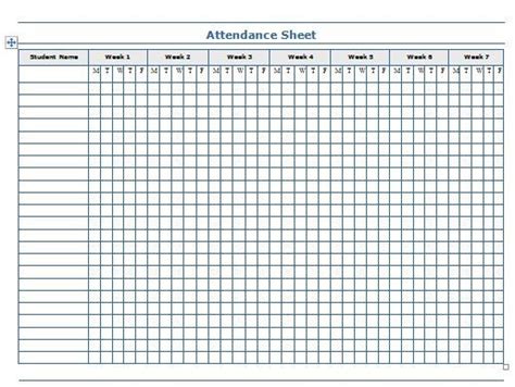Of course, keeping track of the attendance helps you know who came and who did not manage to make to the meeting at the time. Printable Attendance Sheet Excel | Attendance sheet ...