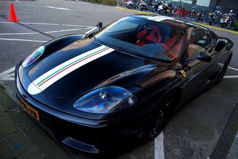 2003 360 Challenge Ferrari Stradale Noir Black Nero Wallpapers