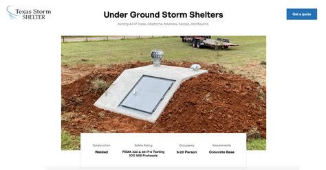 Texas Storm Shelters Concrete Storm Shelters