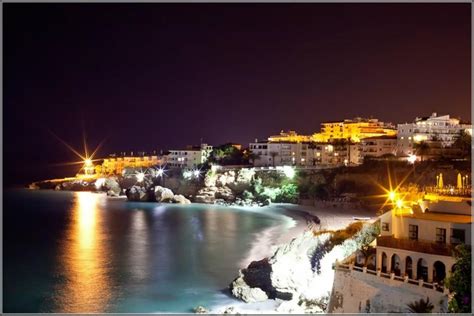 Night Lights In Nerja Sydney Opera House Opera House Building