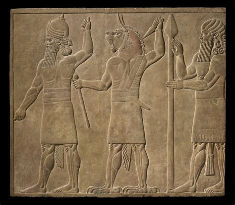 Ashurbanipal King Of The Neo Assyrian Empire Assyrian Warrior Wall Relief Sculpture Craibas Al