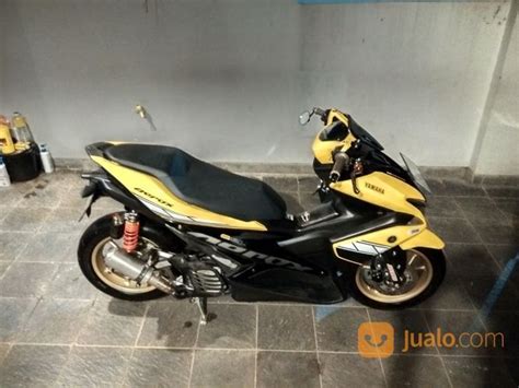 Modifikasi Motor Aerox Warna Kuning - Arena Modifikasi