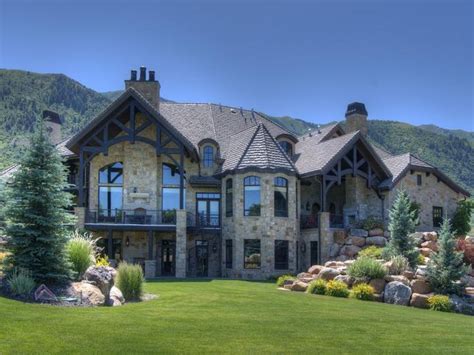 This Mountaintop Mansion Is Located At 5624 W 3400 South Wellsville Ut