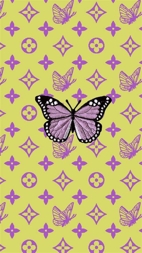 32 Butterfly Louis Vuitton Wallpapers Wallpapersafari