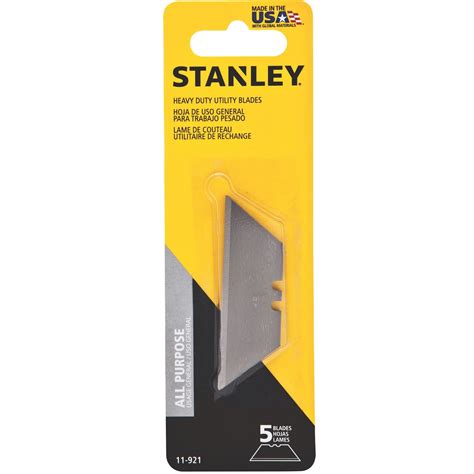 Stanley 0 11 921 1992 Heavy Duty Trimming Utility Knife Blades Pack