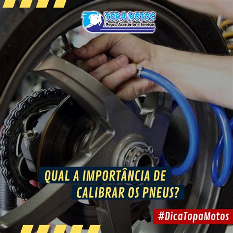 A calibragem dos pneus interfere em diversos aspectos da mecânica das motos como o consumo de