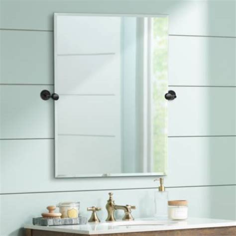 Those placed before the ceiling is recessed lighting fixtures can be installed in walls and in the ground as well as the ceiling, says ylighting missing clips or screws also make the fixture appear as though it is falling from the ceiling. Latitude II Black 27 3/4" x 31 1/2" Rectangle Mirror ...