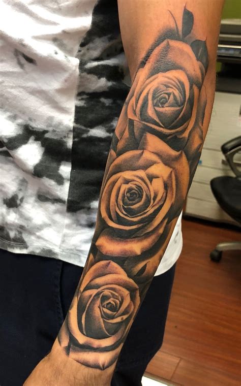 Rose Tattoo Designs For Guys City Of