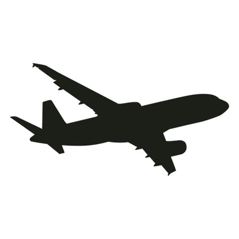 Boeing Airplane Flying Silhouette Transparent Png And Svg Vector File