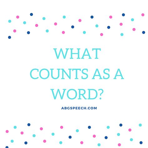 What Counts As A Word How Many Words Should My Toddler Say — Abg