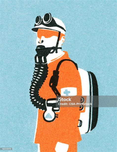 Man With Gas Mask Stock Illustration Download Image Now 2015 Adult Adults Only Istock