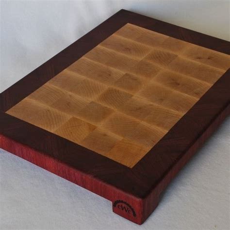 How to make a cutting board with family handyman. Hand Made Solid End Grain Butcher Block/Cutting Board by ...