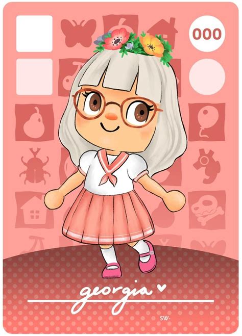 Had a grand time as one of the city folk. Animal Crossing Custom Amiibo Drawing | Etsy | Animal ...