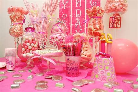 Pink Candy Buffet Pink Candy Buffet Candy Buffet Wedding With Kids