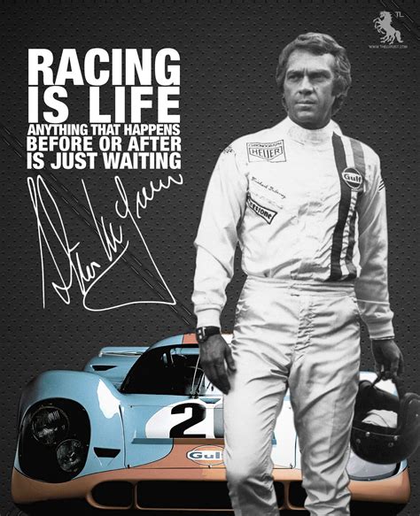 Digital extras of the movie ford v ferrari le mans '66 (2019). "RACING is LIFE" Steve McQueen. | Steve mcqueen quotes ...