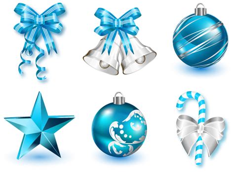 Christmas Decor Icons Set Free Download
