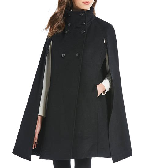 Calvin Klein Double Face Cape Coat Dillards Cape Coat Coats For