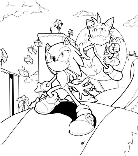 Sonic and Tails by Vauz on DeviantArt